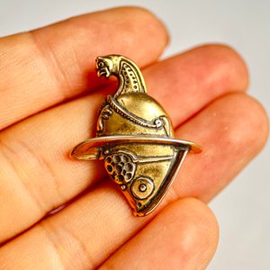 GLADIATOR - Thracian helmet, bronze pendant