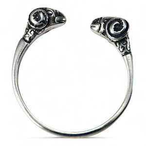 ARIES - RING, Ancient Rome, III century, silver 925/1000