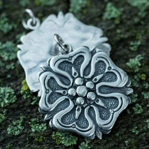 ROSE, House of Rosenbergs, pendant, silver