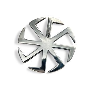 KOLOVRAT, slawisches Symbol der Sonne, Anhänger, Silber 925