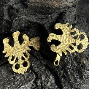 Broche médiévale, Allemagne, 14e - 15e siècle, bronze