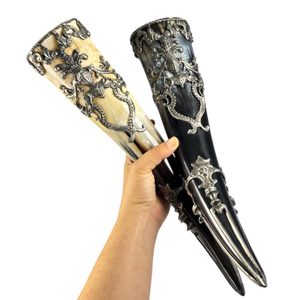 Knight's drinking horn, de luxe