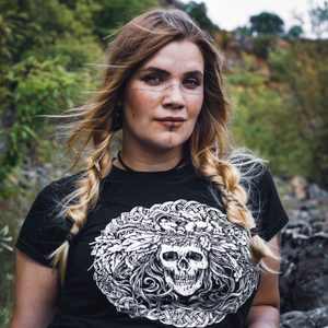 LADY DEATH, WOMEN'S T-SHIRT BLACK, DRUID COLLECTION - T-SHIRTS FEMME{% if kategorie.adresa_nazvy[0] != zbozi.kategorie.nazev %} - NAAV{% endif %}