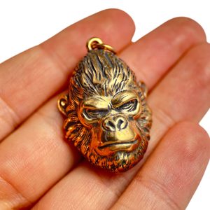 GORILA, pendant, bronze