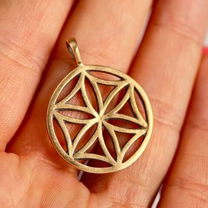 SMALL SVARGA, bronze old Slavic talisman