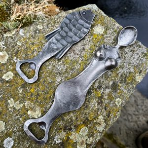 Mermaid, forged beer opener for sailors