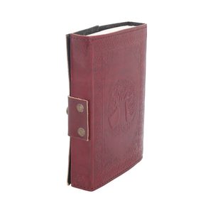 Tree Of Life, leather notebook with lock