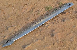 IRON SCABBARD FOR CELTIC SWORDS - ANCIENT SWORDS - CELTIC, ROMAN{% if kategorie.adresa_nazvy[0] != zbozi.kategorie.nazev %} - WEAPONS - SWORDS, AXES, KNIVES{% endif %}