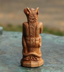 VELES, SLAVIC GOD OF ANIMALS AND FORESTS, STATUE - SLAVIC STATUES, BOHEMIA, MORAVIA{% if kategorie.adresa_nazvy[0] != zbozi.kategorie.nazev %} - HOME DECOR{% endif %}