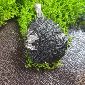 CHARDON ALBA, PENDENTIF EN ARGENT, MOLDAVITE AG 925 - BIJOUX À MOLDAVITES TCHÈQUES{% if kategorie.adresa_nazvy[0] != zbozi.kategorie.nazev %} - BIJOUX EN ARGENT{% endif %}