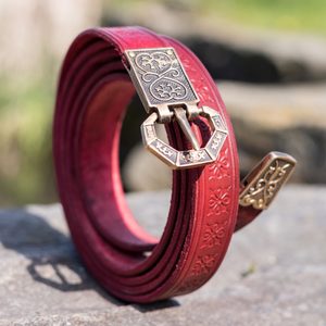 REGIA, medieval belt, 13th century bronze