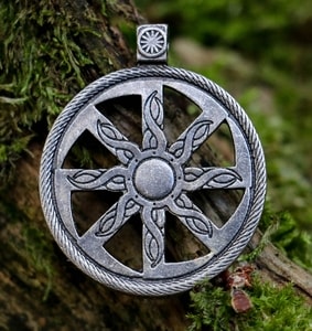 FIRE KOLOVRAT, PENDANT, PEWTER - INSPIRATION SLAVE{% if kategorie.adresa_nazvy[0] != zbozi.kategorie.nazev %} - BIJOUTERIE{% endif %}