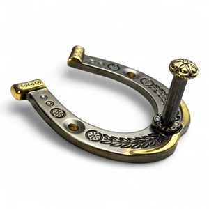 Castle shoe spoon, horse and horseshoe motif