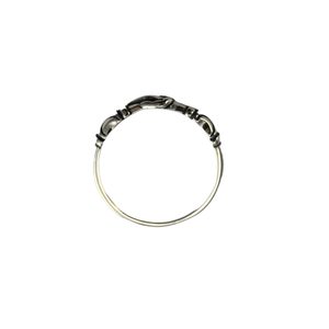 BAGUE D'AMITIÉ - BAGUE FEDE, mitlalterlich, Argent 925/1000