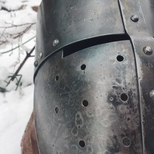 MEDIEVAL CRUSADER HELMET, 13TH CENTURY - MEDIEVAL HELMETS{% if kategorie.adresa_nazvy[0] != zbozi.kategorie.nazev %} - ARMOUR HELMETS, SHIELDS{% endif %}