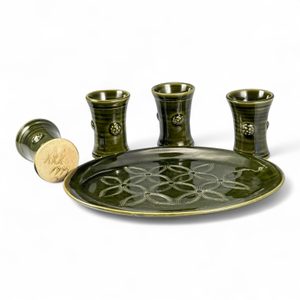 Ceramic Shot Glass - set of 4