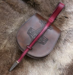 MJÖLLNIR, VIKING LEATHER BAG - BAGS, SPORRANS{% if kategorie.adresa_nazvy[0] != zbozi.kategorie.nazev %} - LEATHER PRODUCTS{% endif %}