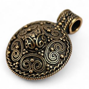 WIKINGER-ANHÄNGER, Stora Ryk, Färgelanda, Schweden, Bronze