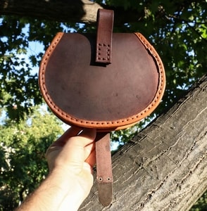 GOKSTAD, VIKING LEATHER BAG - POUCH - BAGS, SPORRANS{% if kategorie.adresa_nazvy[0] != zbozi.kategorie.nazev %} - LEATHER PRODUCTS{% endif %}