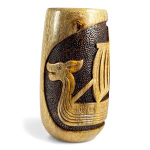 DRAKKAR, wooden cup