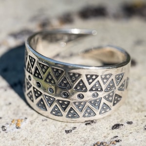 VIKING RING, sterling silver, replica