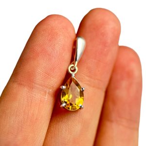 SINOPE pendant, silver 925 citrine