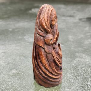 Manannán mac Lir, carved statue