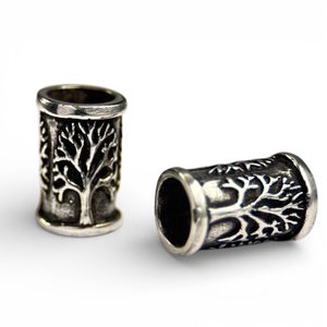 TREE OF LIFE - silver bead (not only) for beard Ag 925