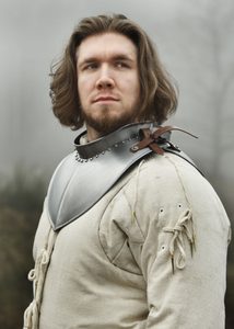 Medieval Gorget, 1.2 mm Steel