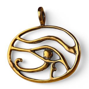 UDYAT the eye of Horus, bronze pendant