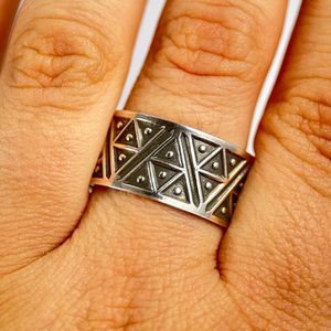 BORWIN, Viking or Slavic Ring, silver