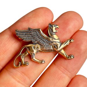 GRYF - pendentif, bronze