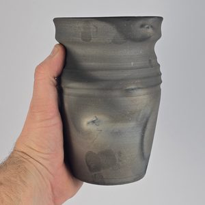 Coupe médiévale, céramique fumée