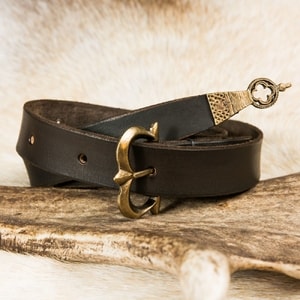 BERNAU, MEDIEVAL LEATHER BELT - BELTS{% if kategorie.adresa_nazvy[0] != zbozi.kategorie.nazev %} - LEATHER PRODUCTS{% endif %}