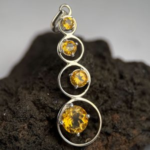 LUMINA, pendant, citrine , Ag 925/1000