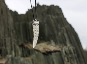 CARVED ANTLER PENDANT, VIKING STYLE, STERLING SILVER - ANHÄNGER - SCHMUCK, SILBER{% if kategorie.adresa_nazvy[0] != zbozi.kategorie.nazev %} - SILBER SCHMUCKSTÜCKE{% endif %}