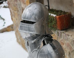 MEDIEVAL ARMOR - CHILDREN'S ARMOR, HANDMADE, DRUAL - SUITS OF ARMOUR{% if kategorie.adresa_nazvy[0] != zbozi.kategorie.nazev %} - ARMOUR HELMETS, SHIELDS{% endif %}