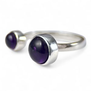 LOMOND, ring, amethyst silver 925/1000