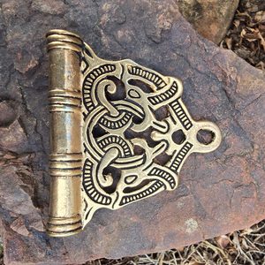 VIKING JELLING STYLE NEEDLE BOX - COSTUME BROOCHES, FIBULAE{% if kategorie.adresa_nazvy[0] != zbozi.kategorie.nazev %} - JEWELLERY - BRONZE, ZINC{% endif %}