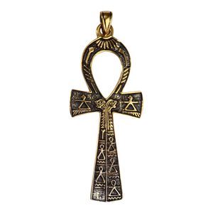 SOLAR ANKH - symbol of life, bronz