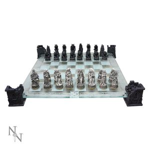 VAMPIRE & WEREWOLF CHESS SET - FIGURES, LAMPS, CUPS{% if kategorie.adresa_nazvy[0] != zbozi.kategorie.nazev %} - PAGAN DECORATIONS{% endif %}