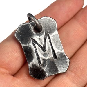 EHWAZ, Fer, forgé, pendentif