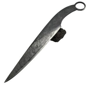 CELTIC KNIFE OPPIDUM, exact replica of knife from Bohemia, black