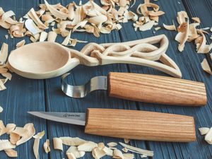 Celtic Spoon Carving Kit – Complete Starter Whittling Kit DIY04