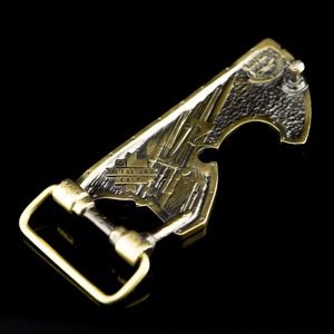 Hache de Dieu Svarog, boucle de ceinture, laiton