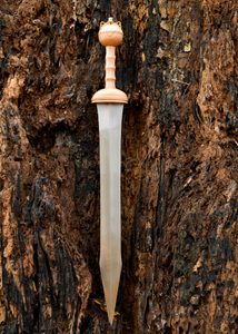 Dubravica Gladius avec fourreau en cuir