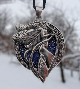 MIDNIGHT FAIRY, SILVER 925 PENDANT - ANHÄNGER - SCHMUCK, SILBER{% if kategorie.adresa_nazvy[0] != zbozi.kategorie.nazev %} - SILBER SCHMUCKSTÜCKE{% endif %}