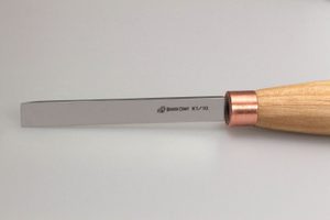 K1/10 – Compact straight flat chisel single bevel. Sweep №1