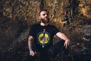 Claíomh Solais - Schwert des Lichts, Keltisches T-Shirt Männer - Irisch