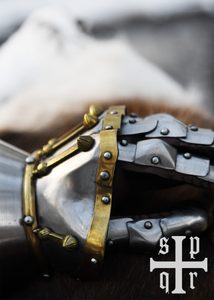 Hourglass Gauntlets, Milan ca. 1370